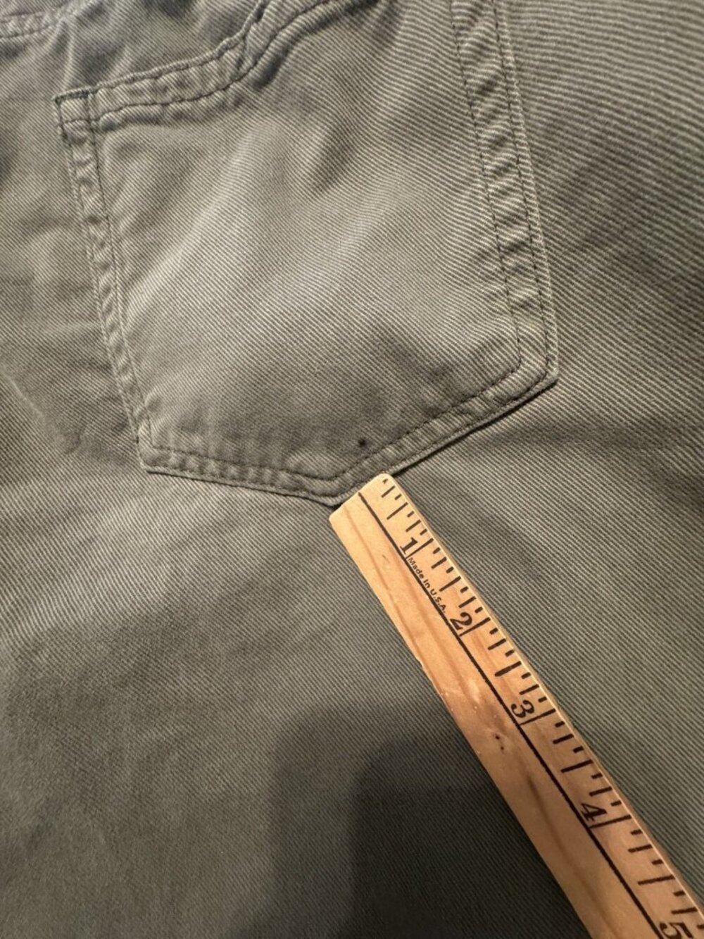 Gap Women Olive Barrel High Rise 29/8 Tall Mesculen Green Jeans 739238 - Picture 8 of 12